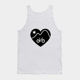 Love: bike Tank Top